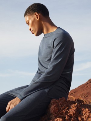 Deepsleepwear Calida Dsw Warming Shirt Long-sleeve Homme Anthrazit | HQ0726591