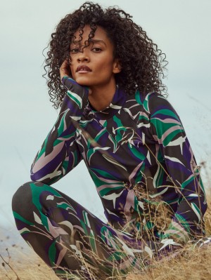 Loungewear Calida 100% Nature Relax Shirt Long-sleeve Femme Phantom | RY9172063