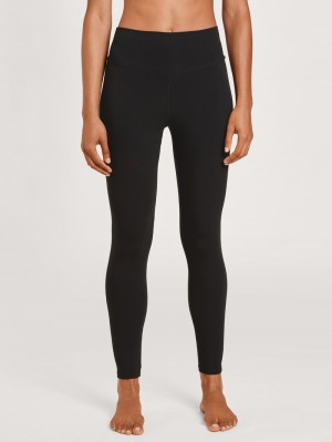 Loungewear Calida Circular Lounge Leggings, Cradle To Cradle Certified® Femme Noir | XG9570123
