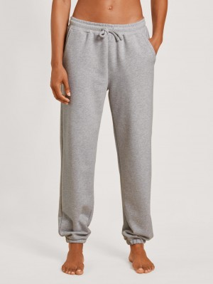 Loungewear Calida Circular Lounge Pants With Cuffs, Cradle To Cradle Certified® Femme Grise | RV3854729