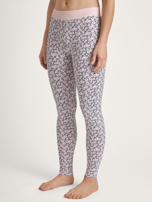 Loungewear Calida Elastic Trend Leggings Femme Rose | HP4513672