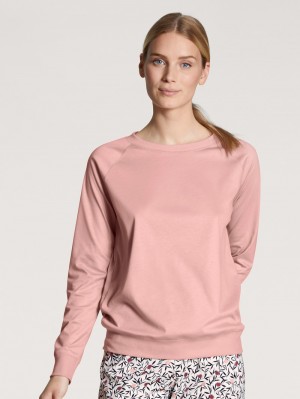 Loungewear Calida Favourites Dreams Shirt Long Sleeve Femme Rose | NS1025637