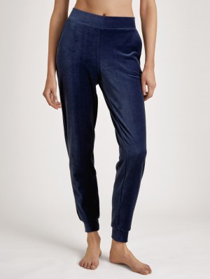 Loungewear Calida Lounge Space Pants Femme Bleu Foncé | EJ5740816