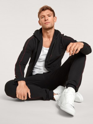 Loungewear Calida Remix Basic Lounge Sweatpants Homme Schwarz | ME3269418