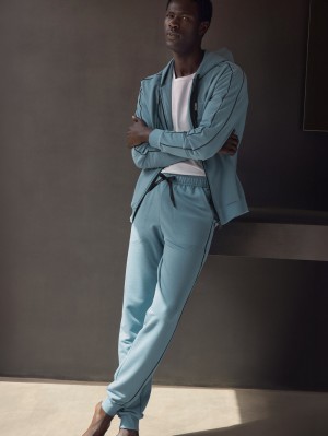 Loungewear Calida Rmx Lounge Leisure Sweatpants Homme Bleu | SJ5186274