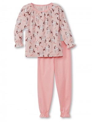 Pyjama Calida Toddlers Horse Pyjama With Cuff Enfant Noir | XJ7301486