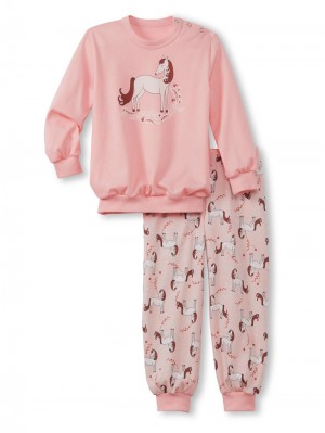 Pyjama Calida Toddlers Horse Pyjama With Cuff Enfant Noir | PZ6150849