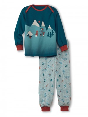 Pyjama Calida Toddlers Scout Pyjama With Cuff Enfant Noir | PE6812345
