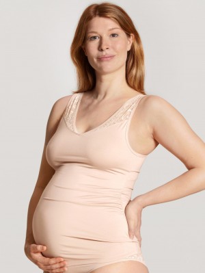 Sous Vêtement Calida 100% Nature Mum Singlet, Cradle To Cradle Certified® Femme Rose | LJ9103562