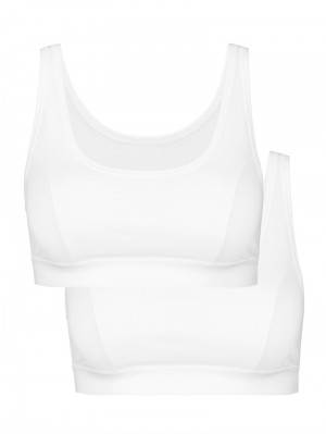 Sous Vêtement Calida Benefit Women Bustier, Pack Of 2 Femme Weiss | HY1634572