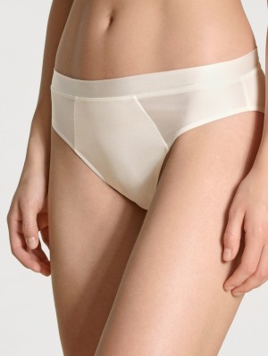 Sous Vêtement Calida Cate Brief Femme Alabaster Crème | GF9870612