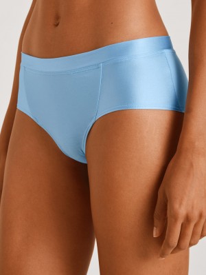 Sous Vêtement Calida Cate Panty, Low Cut Femme Bleu | NJ4216850