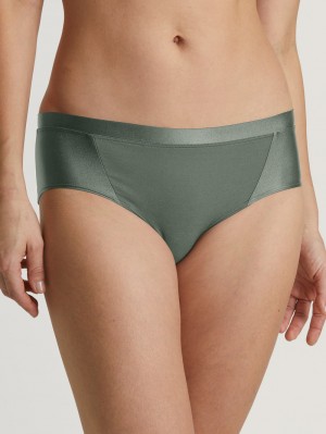 Sous Vêtement Calida Cate Panty, Low Cut Femme Vert | LJ4583029
