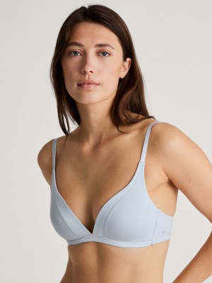 Sous Vêtement Calida Cate Triangle Bra With Padding Femme Arctic Ice | MX4268190