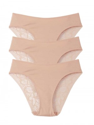 Sous Vêtement Calida Circular Briefs 3-pack, Regular Cut, Cradle To Cradle Certified® Femme Rose | ST5813496