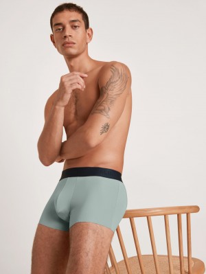 Sous Vêtement Calida Clean Line Boxer Brief With Elastic Waistband Homme Grise | BR5364907
