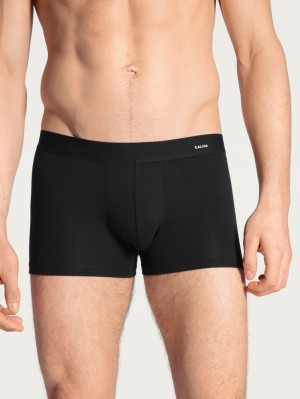 Sous Vêtement Calida Cotton Code Boxer Brief Homme Schwarz | IX0213564