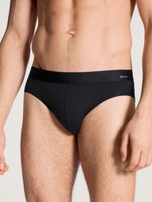 Sous Vêtement Calida Cotton Code Brief Homme Schwarz | YB9127860