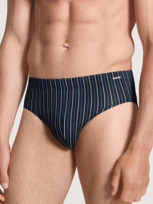 Sous Vêtement Calida Cotton Code Brief Homme Schwarz | XJ5634289