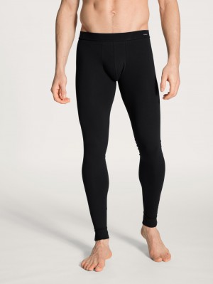 Sous Vêtement Calida Cotton Code Pants Homme Schwarz | OM8405672