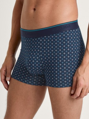 Sous Vêtement Calida Cotton Stretch Boxer Brief Homme Noir | UO0543716