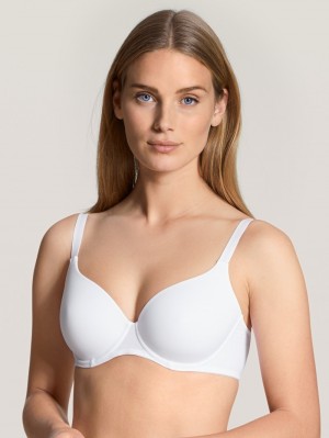 Sous Vêtement Calida Eco Sense Bra With Underwiring Femme Weiss | NM6041792