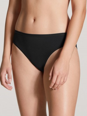 Sous Vêtement Calida Eco Sense Brief Femme Schwarz | YK0641927