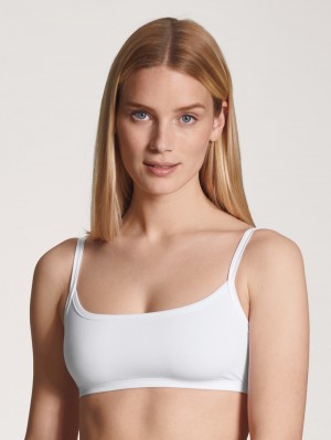 Sous Vêtement Calida Eco Sense Bustier Femme Weiss | BH9814570