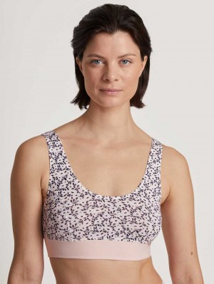 Sous Vêtement Calida Elastic Trend Bustier Femme Rose | HB9456107