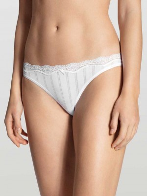 Sous Vêtement Calida Etude Toujours Brief, Low Cut Femme Weiss | HI2913876