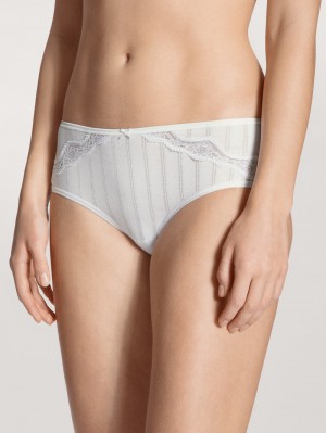 Sous Vêtement Calida Etude Toujours Shorty Regular Cut Femme Weiss | WM1240879