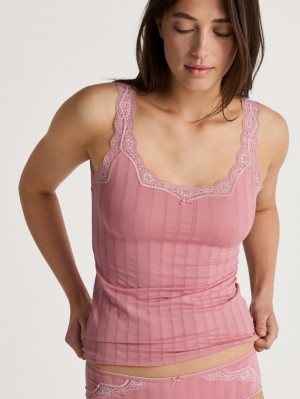 Sous Vêtement Calida Etude Toujours Tank Top Femme Fleur | AO9104387