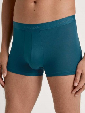 Sous Vêtement Calida Evolution Boxer Brief Homme Bleu | DQ8102534