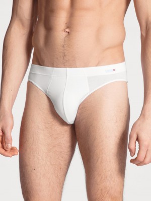 Sous Vêtement Calida Evolution Mini Brief Homme Weiss | DT3847216