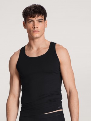 Sous Vêtement Calida Focus Athletic Shirt Homme Schwarz | MR7136259