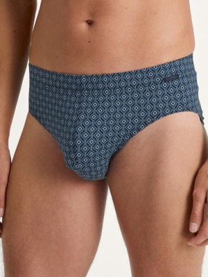 Sous Vêtement Calida Grafic Cotton Brief Homme Noir | HU9312670