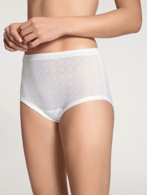 Sous Vêtement Calida Iconics Brief Femme Weiss | HS1396074