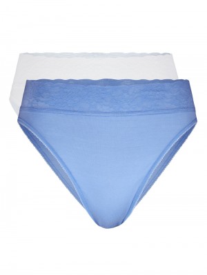Sous Vêtement Calida Iconics Jazzpant, 2er-pack Femme Bleu | NU2709613