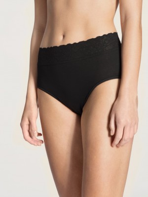 Sous Vêtement Calida Iconics Midi Brief Femme Schwarz | NB2364705