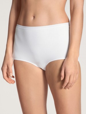 Sous Vêtement Calida Iconics Midi Brief Femme Weiss | MR3016479