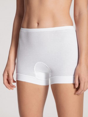 Sous Vêtement Calida Iconics Pants Femme Weiss | FT5734691