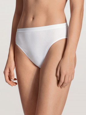 Sous Vêtement Calida Light Mini Brief Femme Weiss | NL6241573