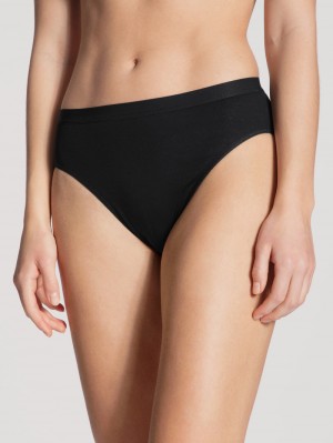 Sous Vêtement Calida Light Mini Brief Femme Schwarz | EN7208695
