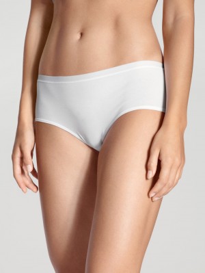 Sous Vêtement Calida Natural Comfort Panty Femme Weiss | FC7843029
