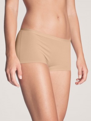 Sous Vêtement Calida Natural Comfort Shorty Regular Cut Femme Rose | IT8243567