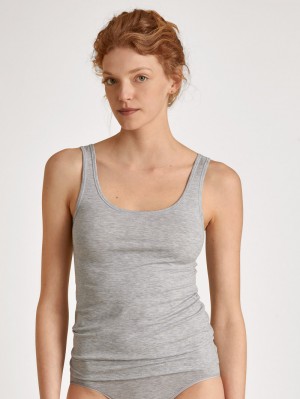 Sous Vêtement Calida Natural Comfort Tank Top Femme Grise | ZN2058167