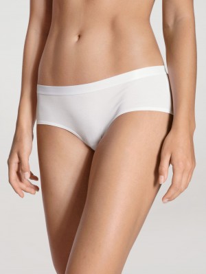 Sous Vêtement Calida Natural Joy Panty Femme Weiss | BN8367495