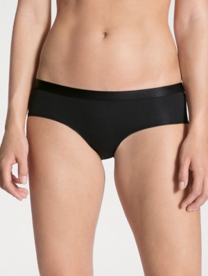 Sous Vêtement Calida Natural Joy Panty Femme Schwarz | GQ6971380