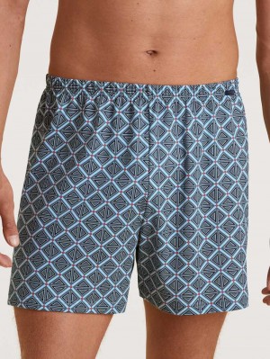 Sous Vêtement Calida Prints Boxer Shorts Homme Grise | LP4915382