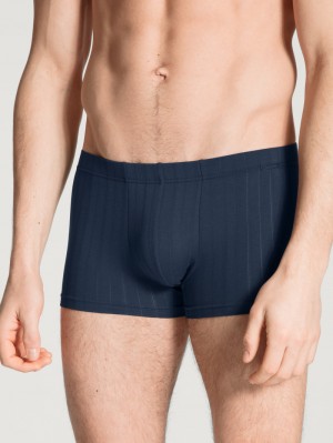 Sous Vêtement Calida Pure & Style Boxer Brief, Covered Waistband Homme Indigo | UF8526719